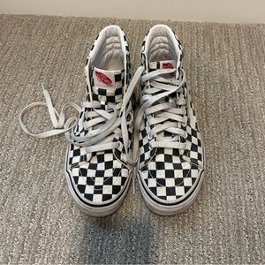 Vans Sk8-Hi Checkerboard Shoes